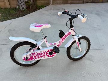 Bici bambina del 18, praticamente nuova