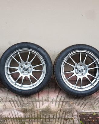 Cerchi lega OZ Ultraleggera 17 x Alfa Ford