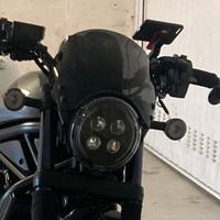 Cupolino basso per honda rebel 500 e 1100