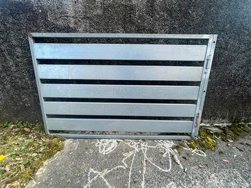 Cancello in ferro zincato