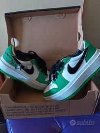 Nike Jordan 1 Low platform "lucky green" 