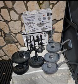 set di padelle 11 pezzi 