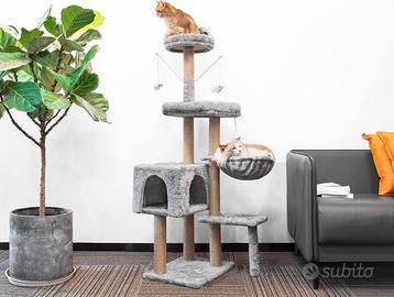 Trespolo tiragraffi per gatti