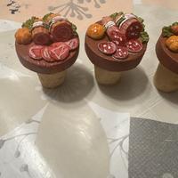 Tappi di sughero con affetatti- Veroni