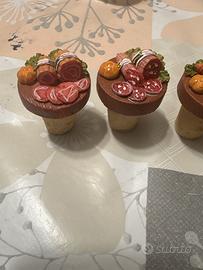 Tappi di sughero con affetatti- Veroni