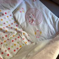 Paracadute piumino , copri piumino e una copertina