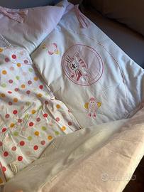 Paracadute piumino , copri piumino e una copertina