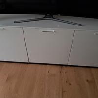 Mobile madia armadio  porta TV bianco lucido
