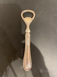 Apribottiglie in argento 800