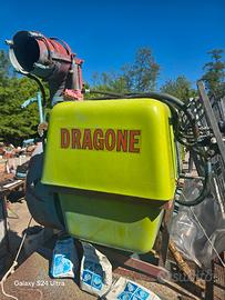 botte Dragone con cannone movimento idraulico