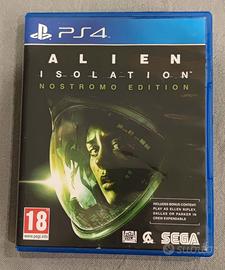 Playstation 4 PS4 Alien Isolation giocabile su PS5