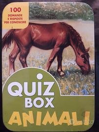 Gioco Quiz box animali domande risposte 