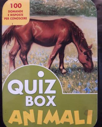 Gioco Quiz box animali domande risposte 