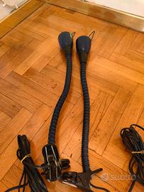 Coppia di lampade da lettura 