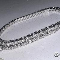 BRACCIALE TENNIS ORO 18kt. DIAMANTI NATURALI 2,52