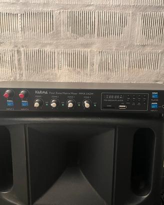 Mixer KARMA MMX-54ZM a 4 zone