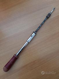 Cacciavite a cricchetto a spirale vintage 