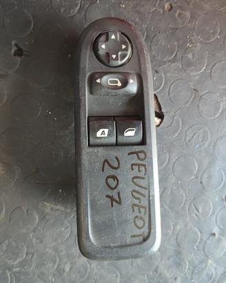 PEUGEOT 207 PULSANTIERA VETRI SX