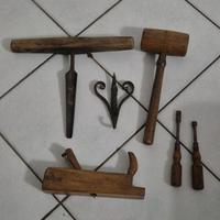 antichi atrezzi falegname