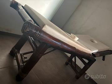 Lettino da massaggio in bamboo 🍃