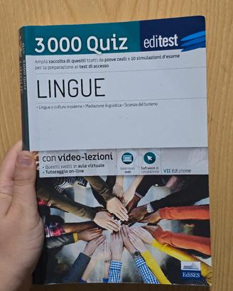 libro 3000 quiz Lingue- Editest VII edizione