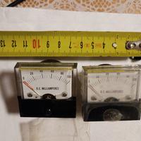 Milliamperometri  Anodica Valvole