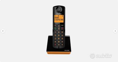 Telefono cordless Alcatel S280 EWE dect nero