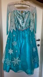 Vestito carnevale principessa Elsa Frozen