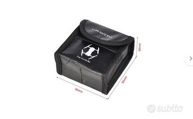 Borsa Ignifuga LiPo DJI Mavic Air 95×90×50 mm