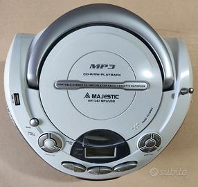 Lettore stereo portatile Majestic AH-1287 MP3/USB