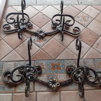 appendiabiti in ferro battuto