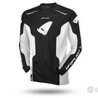 Maglia Motocross UFO Oblivion Nero/Bianco