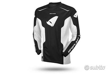Maglia Motocross UFO Oblivion Nero/Bianco