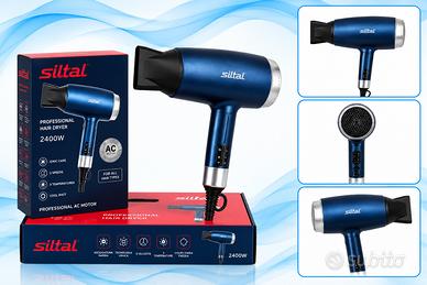 SILTAL Asciugacapelli Professionale – Phon Blu