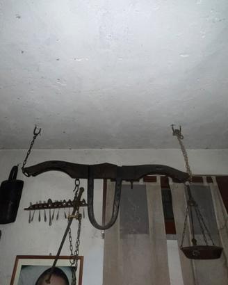 Antico giogo bovini