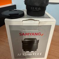 Samyang 12mm f2.0