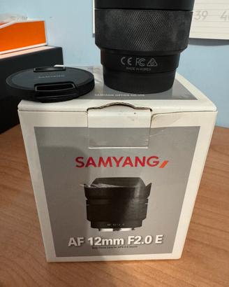 Samyang 12mm f2.0