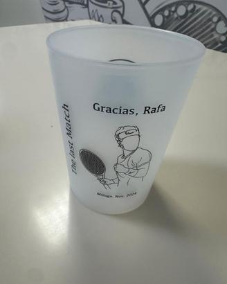 Bicchiere celebrativo Coppa Davis 2024 – “Gracias,