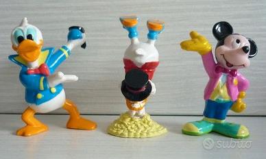 Disney Figure Topolino Paperone Paperino - 1992