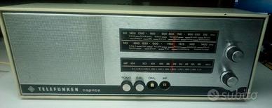 Radio vintage Telefunken Caprice 101 MW AM e FM