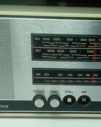 Radio vintage Telefunken Caprice 101 MW AM e FM