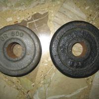 Bilanciere Manubrio Pesi Dischi in ghisa