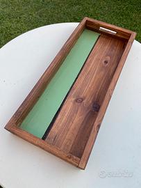 Vassoio  in legno Country