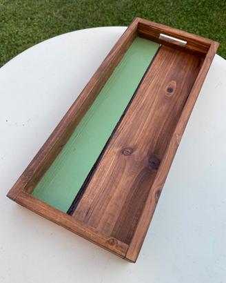 Vassoio  in legno Country