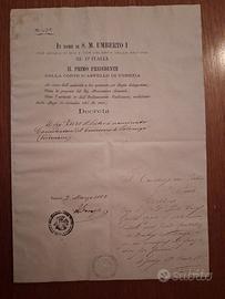 1883 nomina come conciliatore