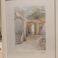 Quadro Stampa Pittore F. Neri