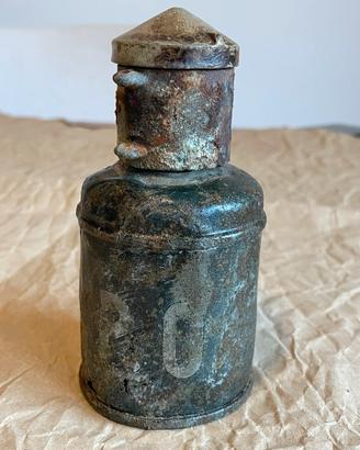 Barattolo vuoto P.O. Arditi WW1 con Orlegon