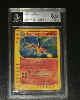 charizard - expedition 6 - holo - bgs 8,5