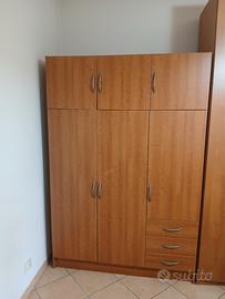 Armadio 3 ante con cassetti