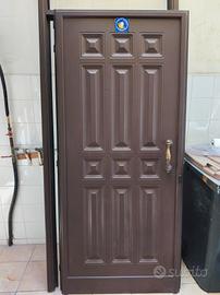 porta semi blindata completa di telaio 